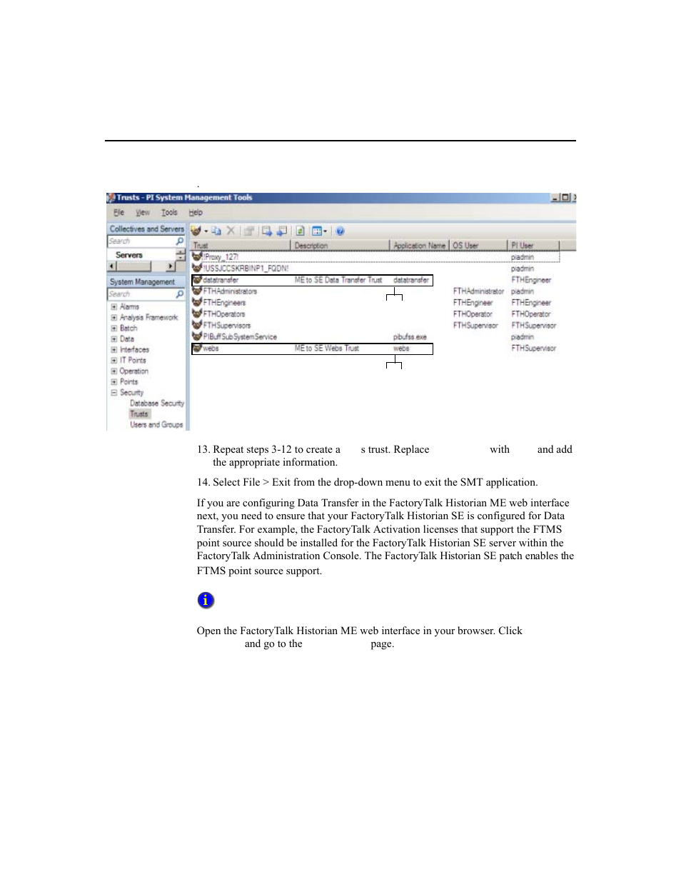 Rockwell Automation 1756-HIST2G Historian ME 2.1  User Manual | Page 182 / 320