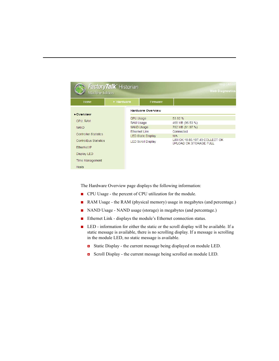 Overview | Rockwell Automation 1756-HIST2G Historian ME 2.1  User Manual | Page 187 / 320