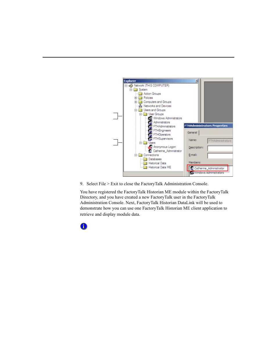 Rockwell Automation 1756-HIST2G Historian ME 2.1  User Manual | Page 244 / 320