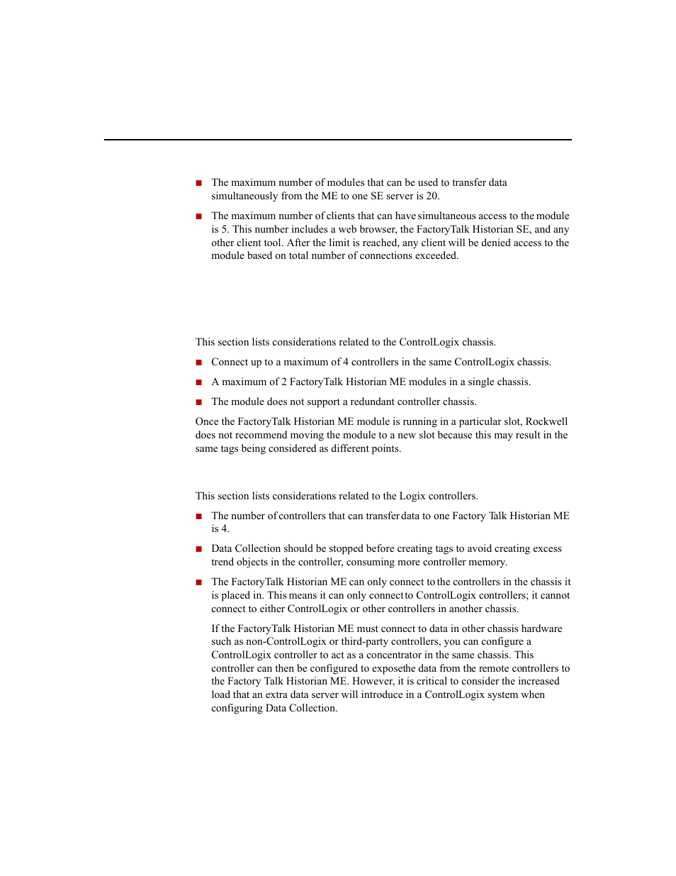 Hardware, Controllogix chassis, Logix controllers | Rockwell Automation 1756-HIST2G Historian ME 2.1  User Manual | Page 278 / 320