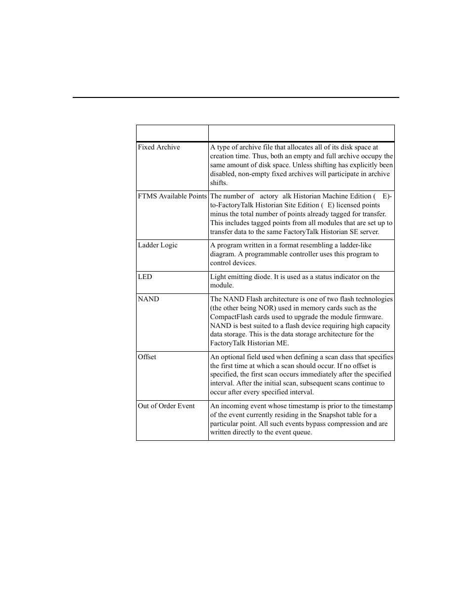 Rockwell Automation 1756-HIST2G Historian ME 2.1  User Manual | Page 307 / 320