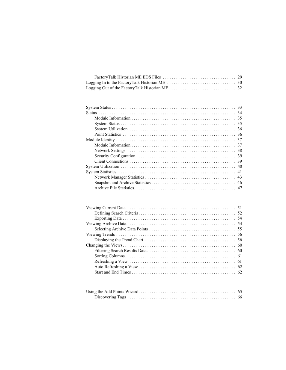 Rockwell Automation 1756-HIST2G Historian ME 2.1  User Manual | Page 4 / 320