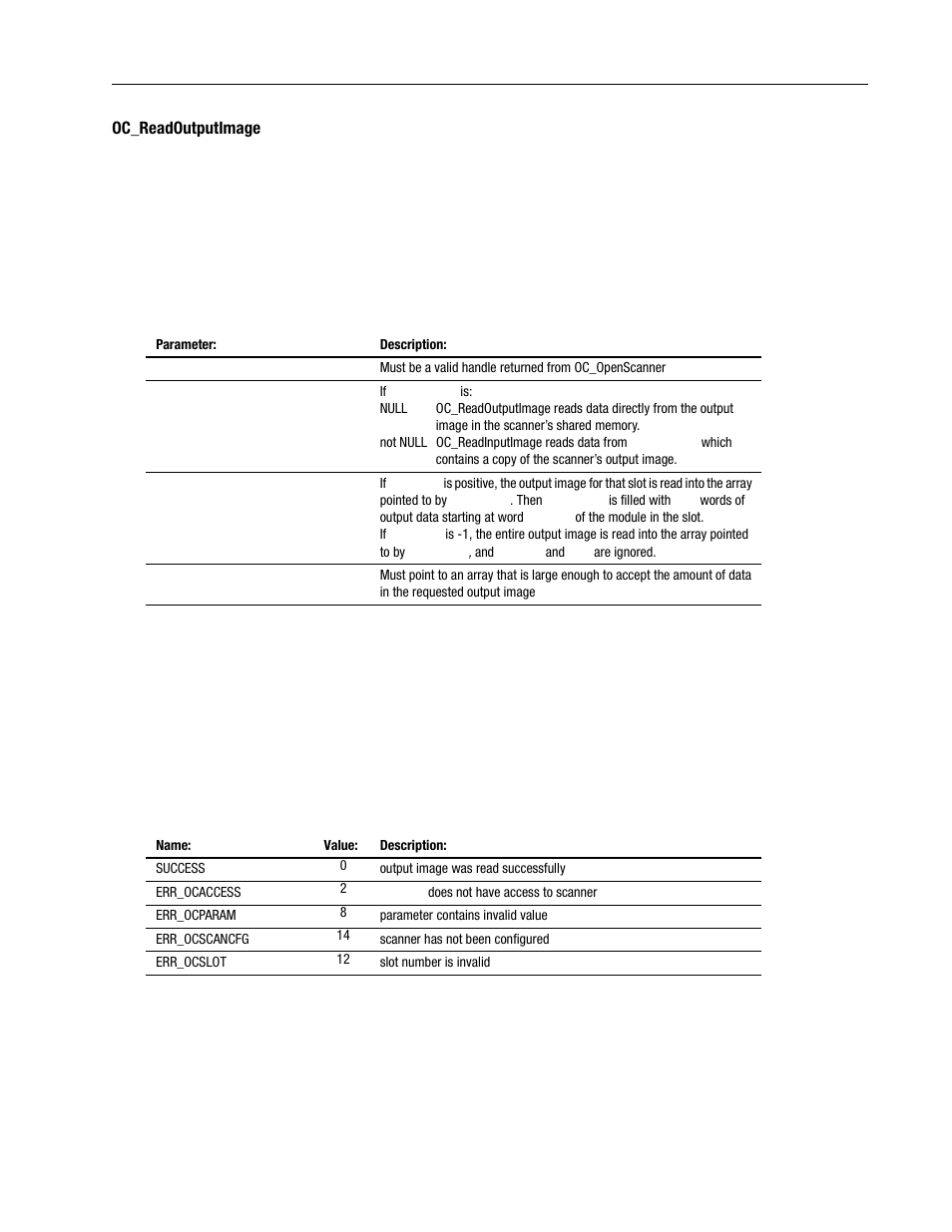 Oc_readoutputimage -59 | Rockwell Automation 1747-PCINT API Software for 1746 I/O User Manual | Page 113 / 155