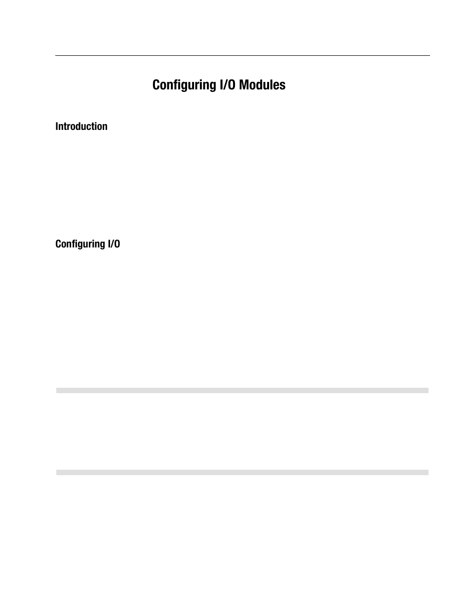 Chapter 5 - configuring i/o modules, Introduction, Configuring i/o | Configuring i/o modules, Introduction -1 configuring i/o -1, Chapter | Rockwell Automation 1747-PCINT API Software for 1746 I/O User Manual | Page 49 / 155