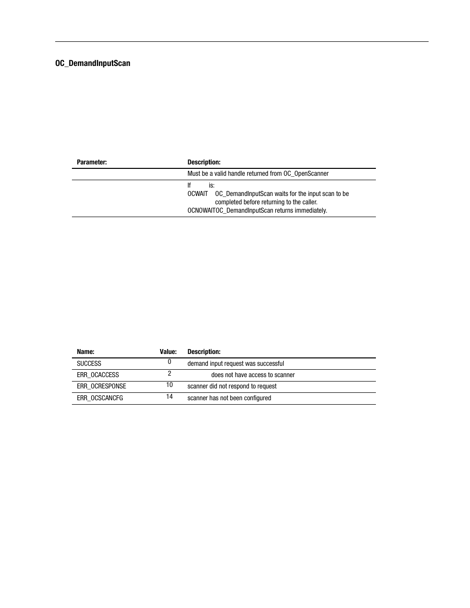 Oc_demandinputscan -9 | Rockwell Automation 1747-PCINT API Software for 1746 I/O User Manual | Page 63 / 155