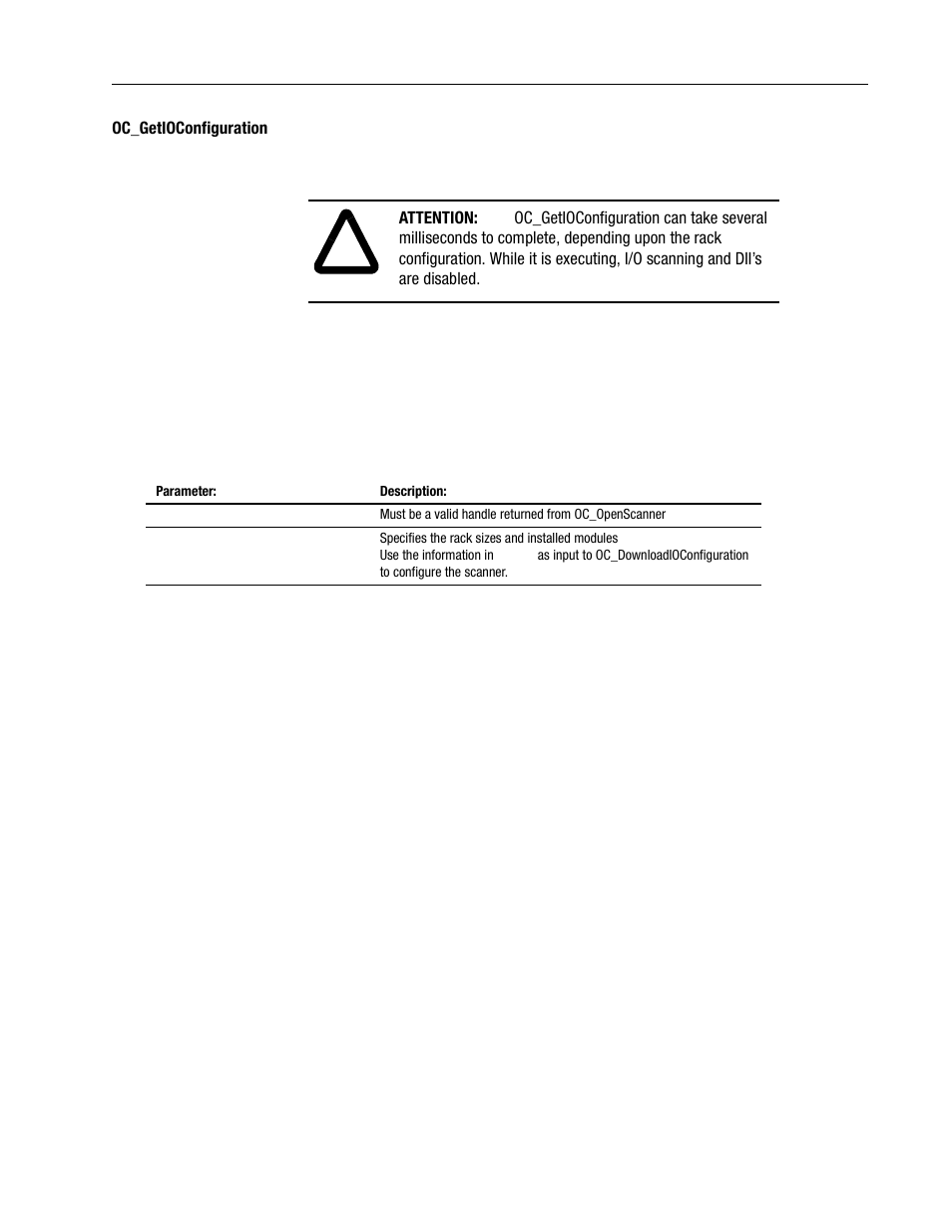 Oc_getioconfiguration -27 | Rockwell Automation 1747-PCINT API Software for 1746 I/O User Manual | Page 81 / 155