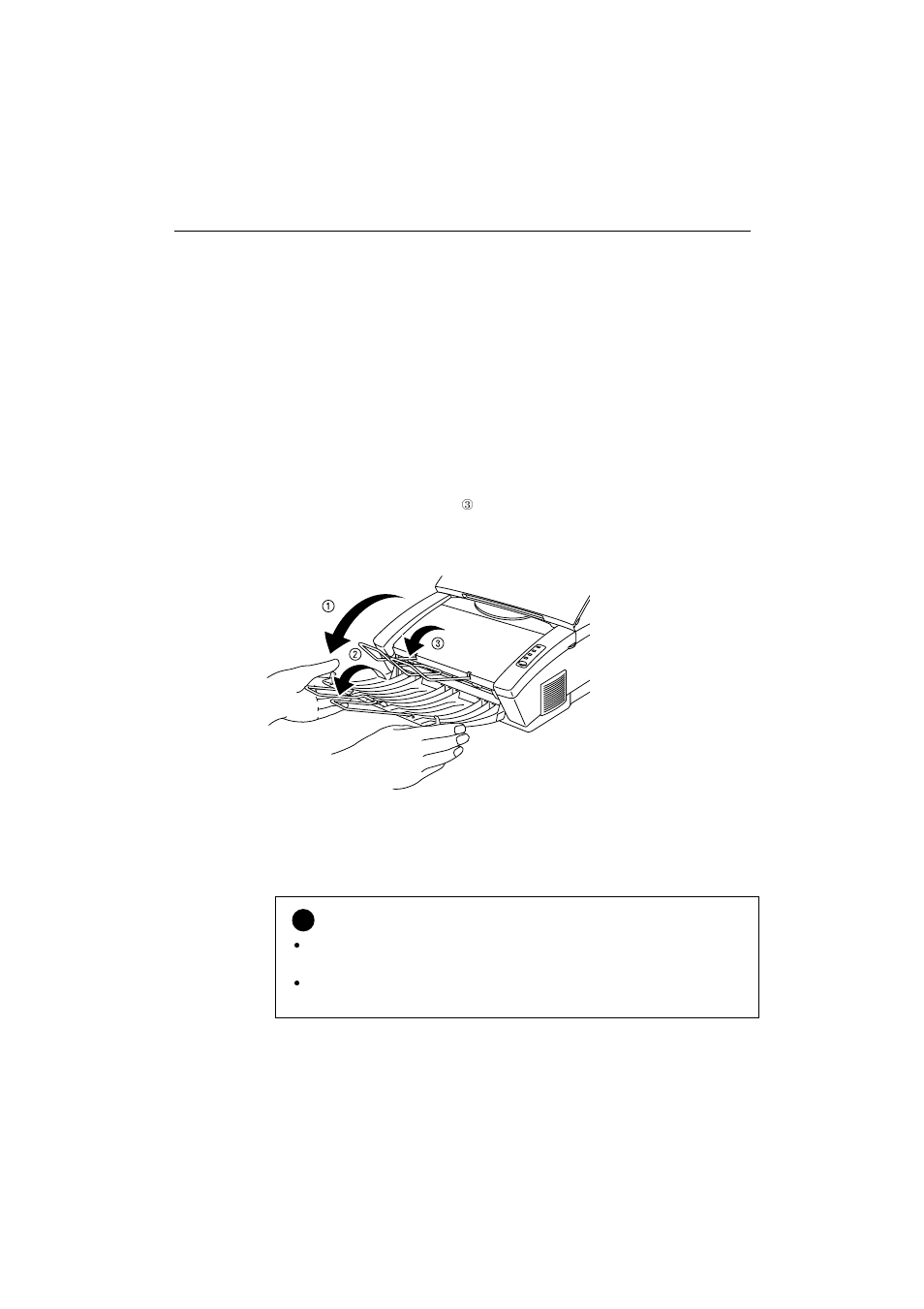 Output tray and paper support wire, Output tray and paper support wire 2-10 | Brother HL-P2000 User Manual | Page 24 / 89