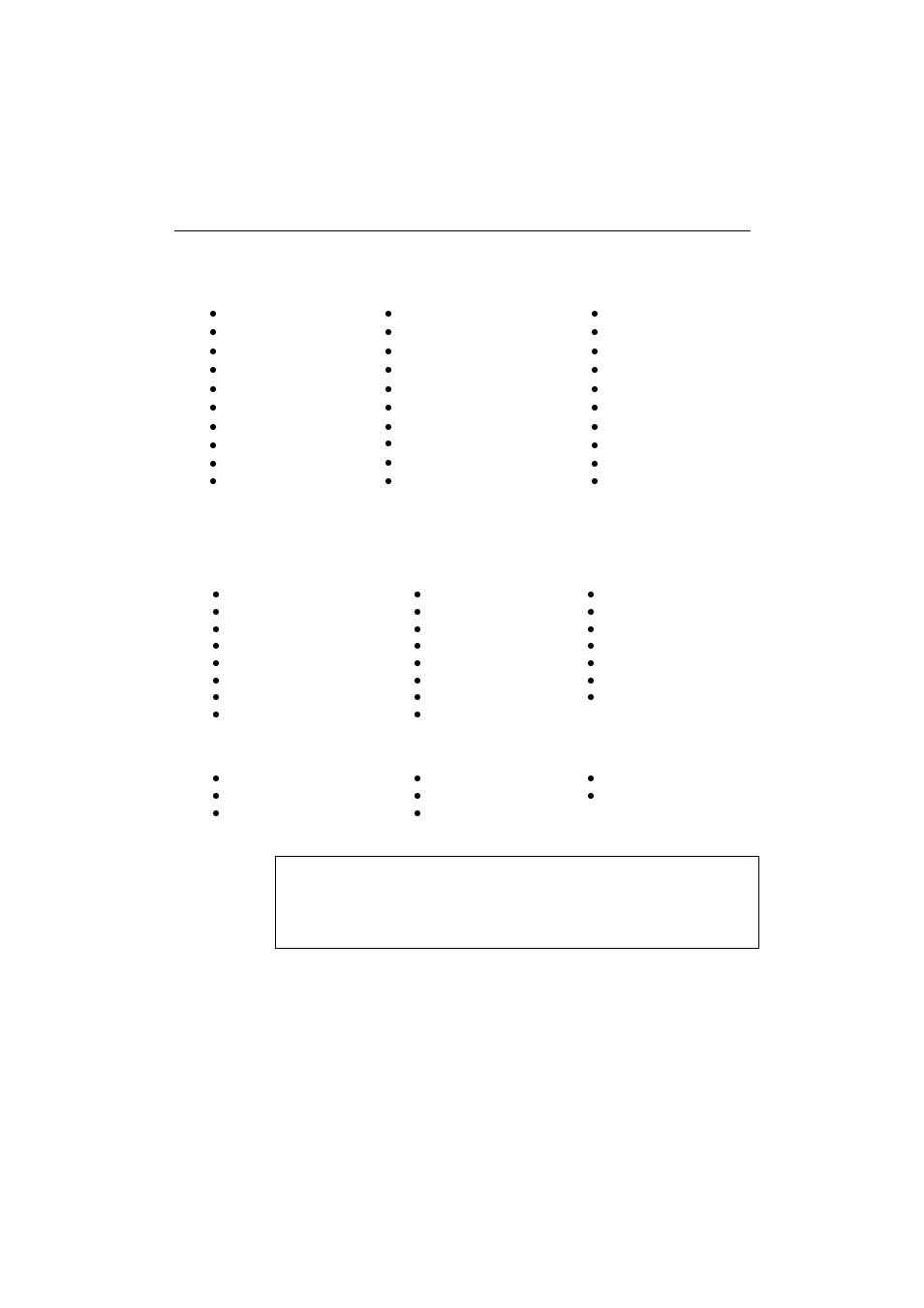 Symbol sets/character sets, Hp lasejet llp mode, Epson mode | Ibm mode, Symbol sets/character sets a-7, Hp laserjet iip mode | Brother HL-P2000 User Manual | Page 77 / 89