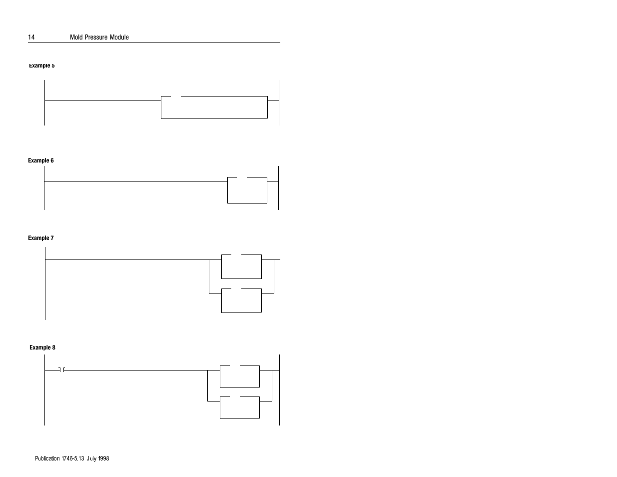 Rockwell Automation 1746-MPM INSTALL INSTRUC MOLD PRESSURE User Manual | Page 14 / 24
