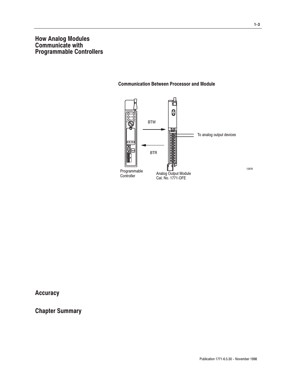 Rockwell Automation 1771-OFE/B Analog Output Module User Manual User Manual | Page 13 / 84