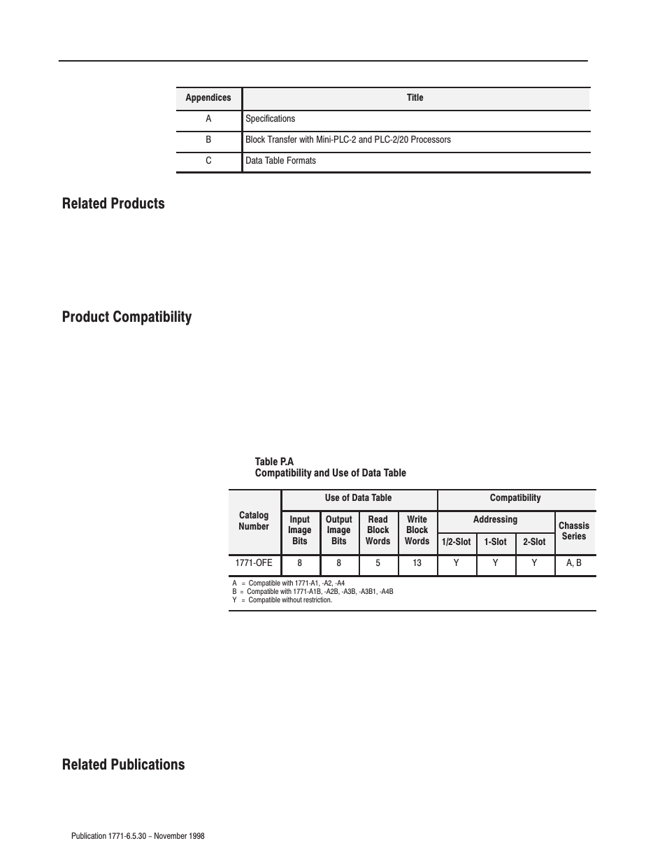 Rockwell Automation 1771-OFE/B Analog Output Module User Manual User Manual | Page 6 / 84