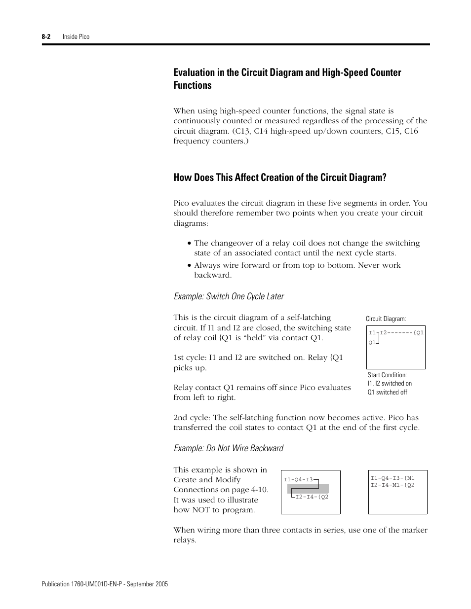 Rockwell Automation 1760-xxxx Pico Controller User Manual User Manual | Page 170 / 218