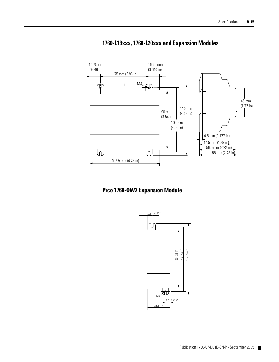 Rockwell Automation 1760-xxxx Pico Controller User Manual User Manual | Page 205 / 218