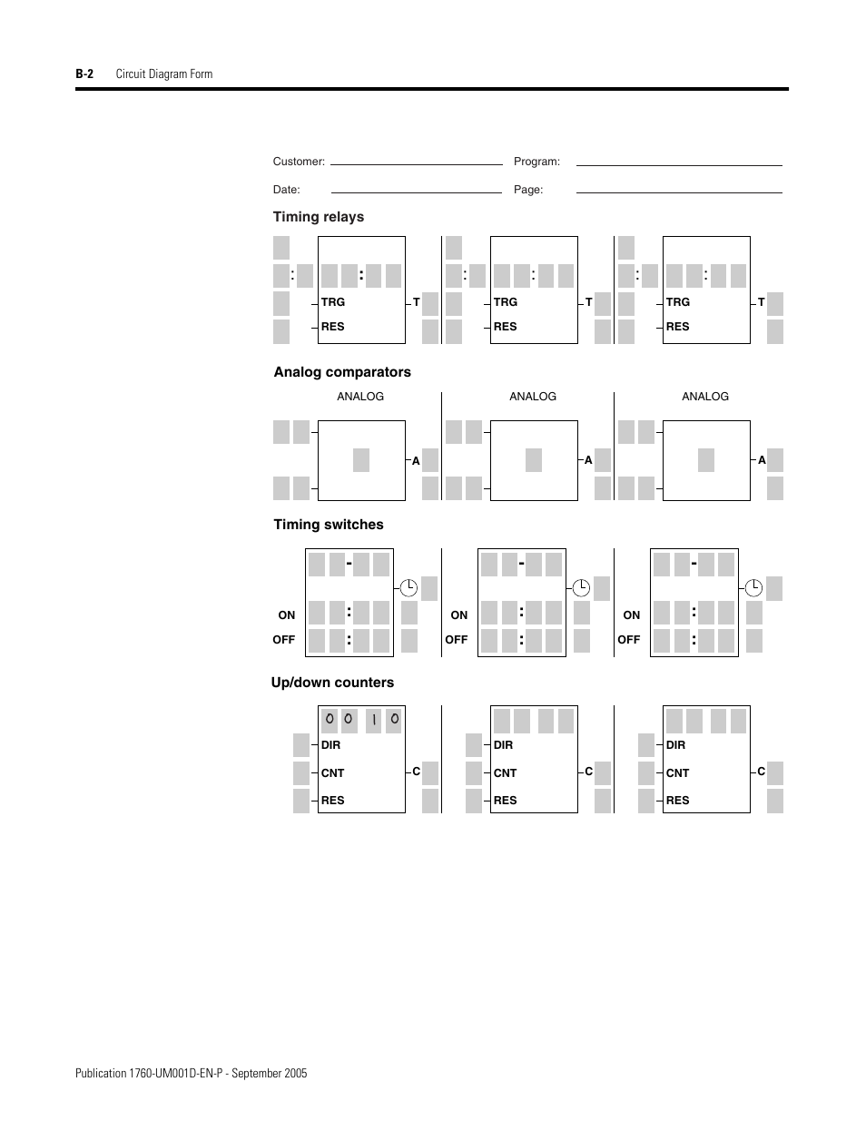 Rockwell Automation 1760-xxxx Pico Controller User Manual User Manual | Page 208 / 218