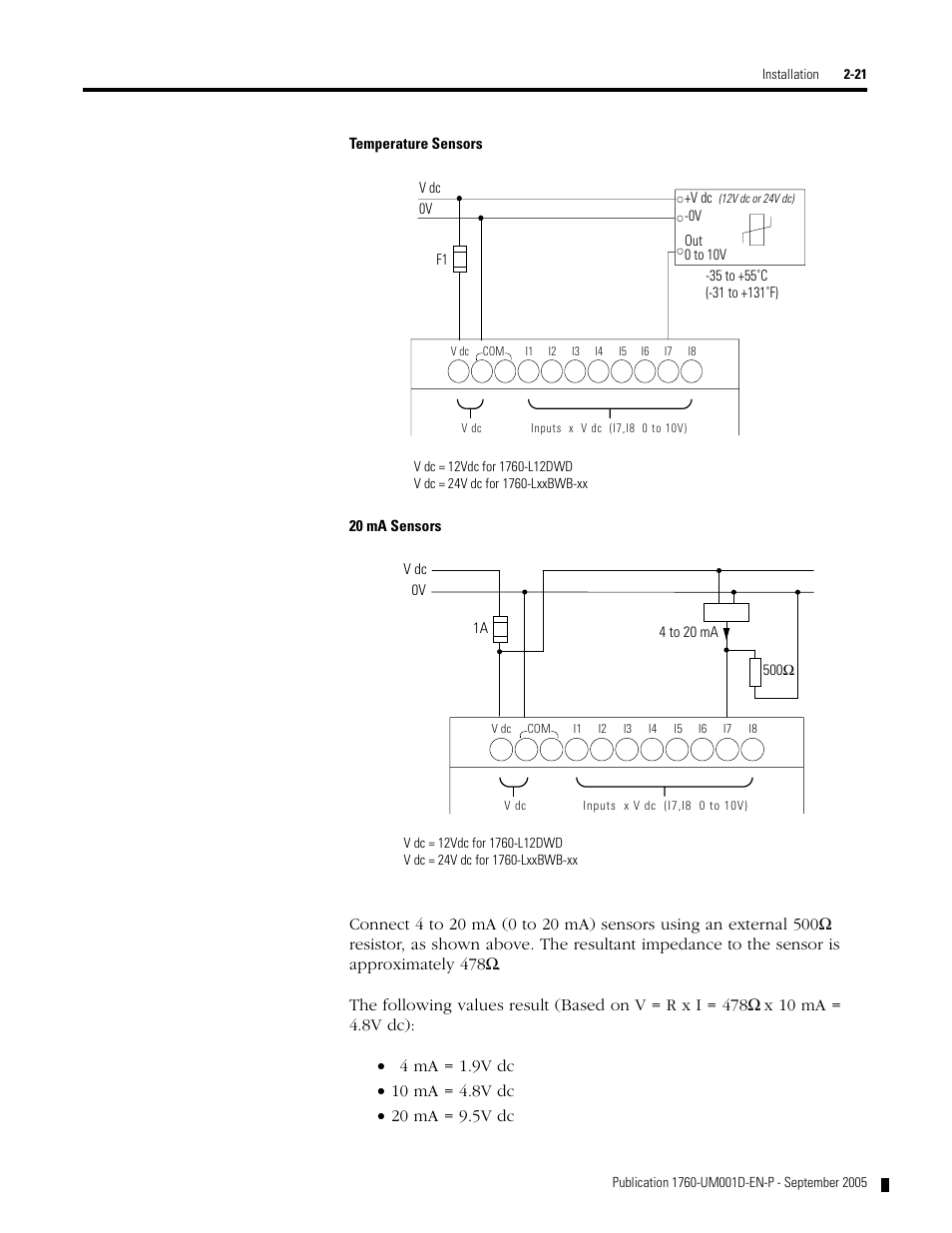Rockwell Automation 1760-xxxx Pico Controller User Manual User Manual | Page 45 / 218