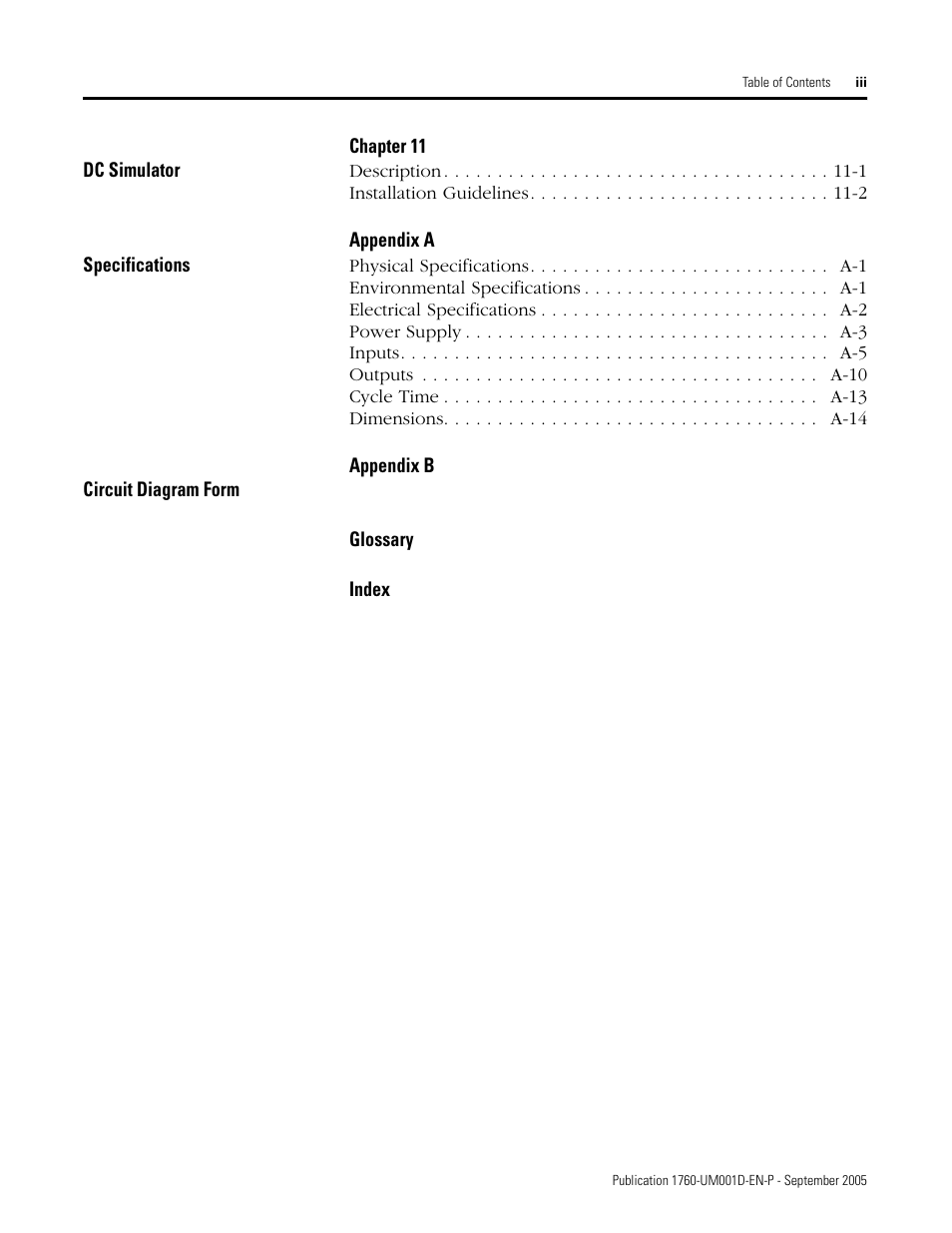 Rockwell Automation 1760-xxxx Pico Controller User Manual User Manual | Page 7 / 218