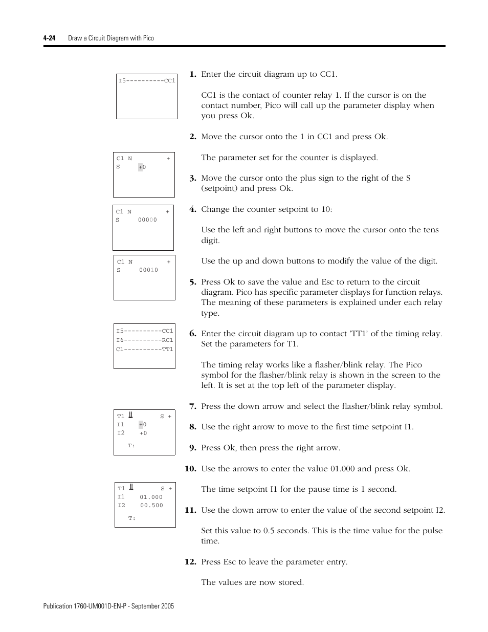 Rockwell Automation 1760-xxxx Pico Controller User Manual User Manual | Page 84 / 218