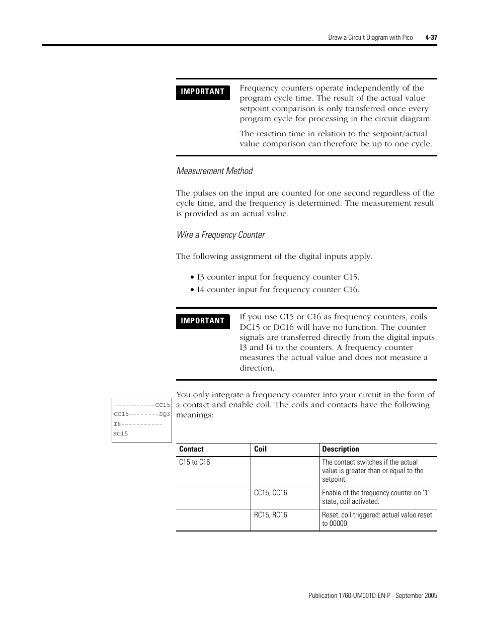 Rockwell Automation 1760-xxxx Pico Controller User Manual User Manual | Page 97 / 218