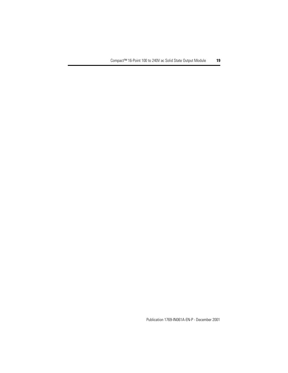 Rockwell Automation 1769-OA16 Compact 16-Point 100 to 240V ac Output Module User Manual | Page 19 / 20