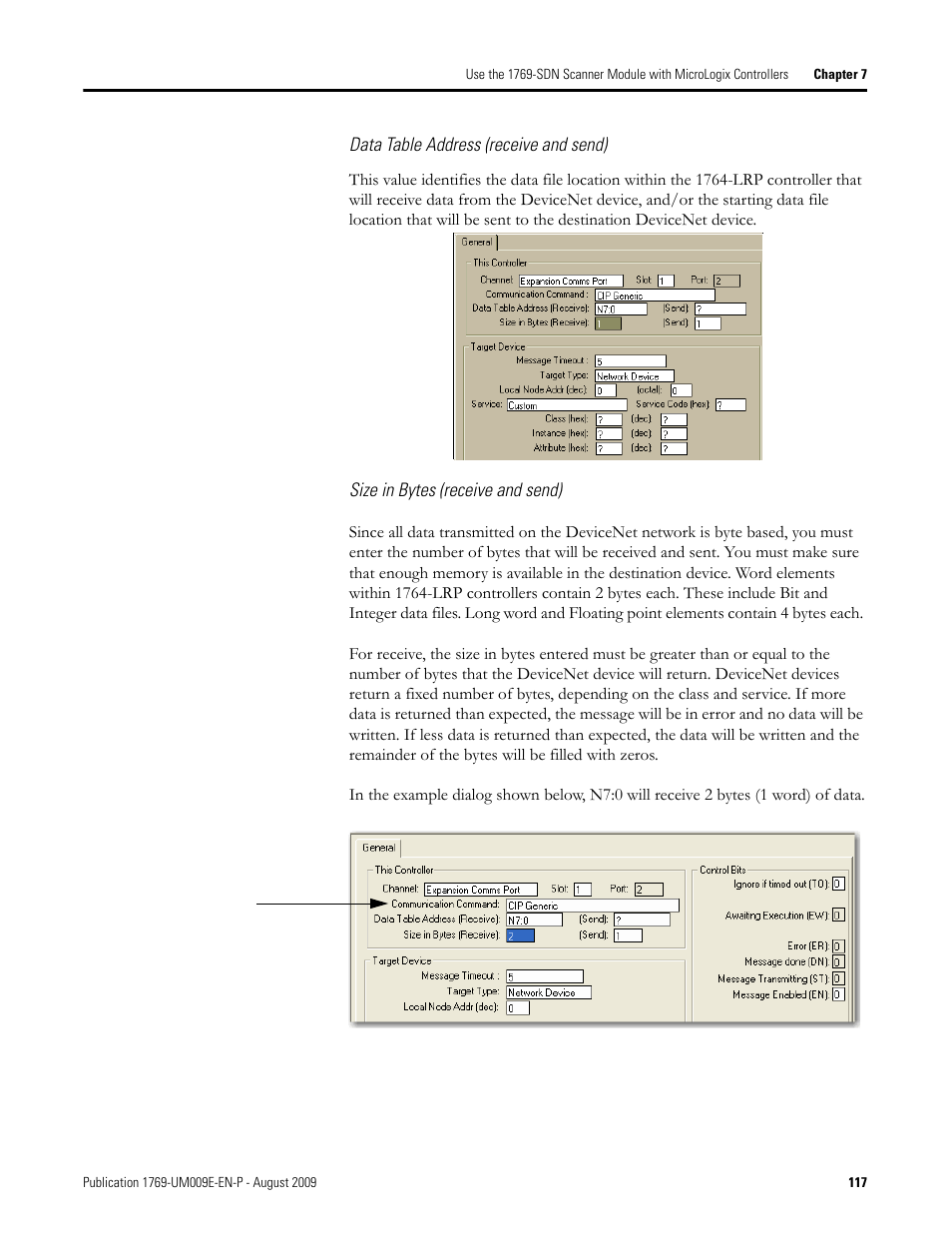 Rockwell Automation 1769-SDN Compact I/O DeviceNet Scanner Module User Manual User Manual | Page 117 / 156