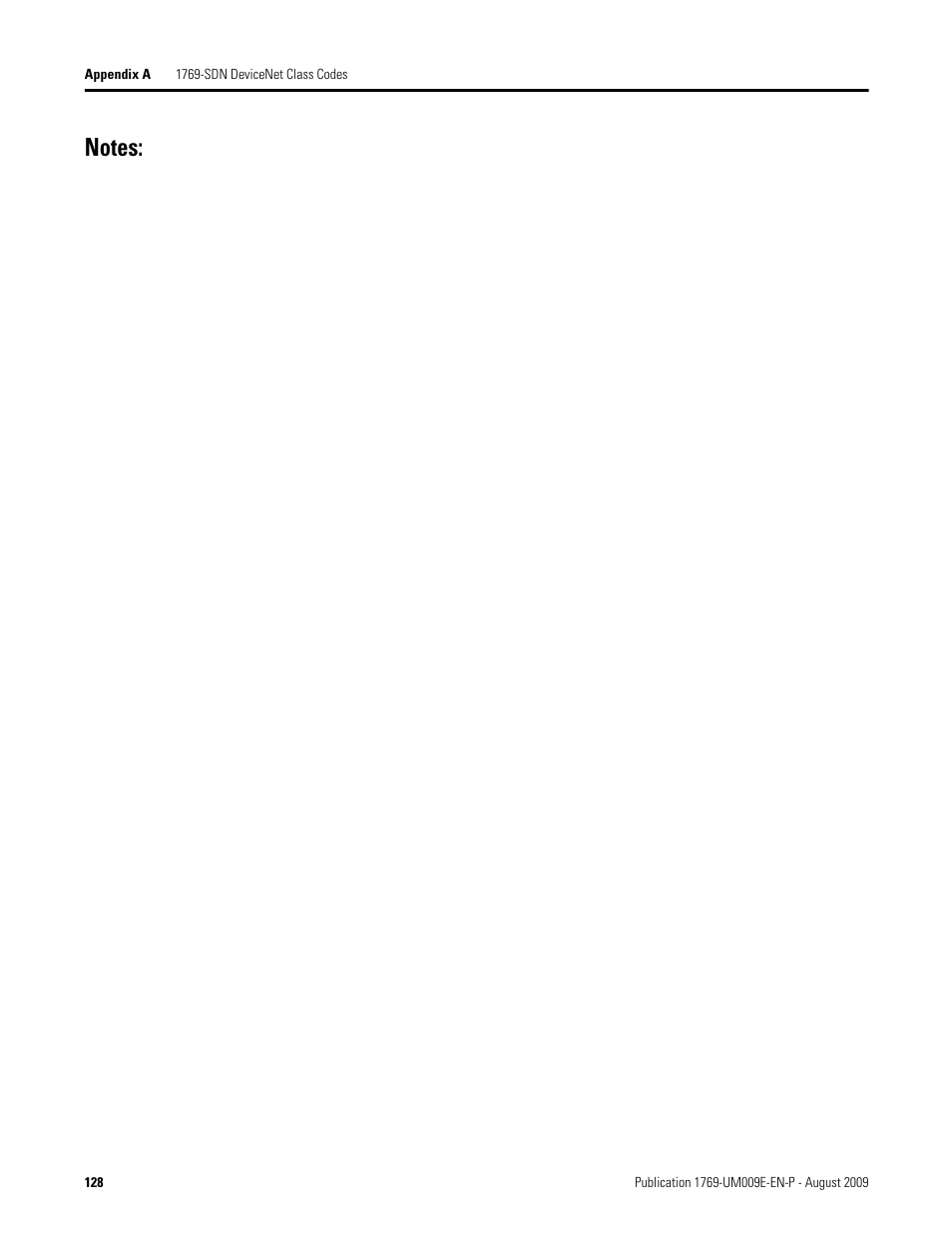 Rockwell Automation 1769-SDN Compact I/O DeviceNet Scanner Module User Manual User Manual | Page 128 / 156