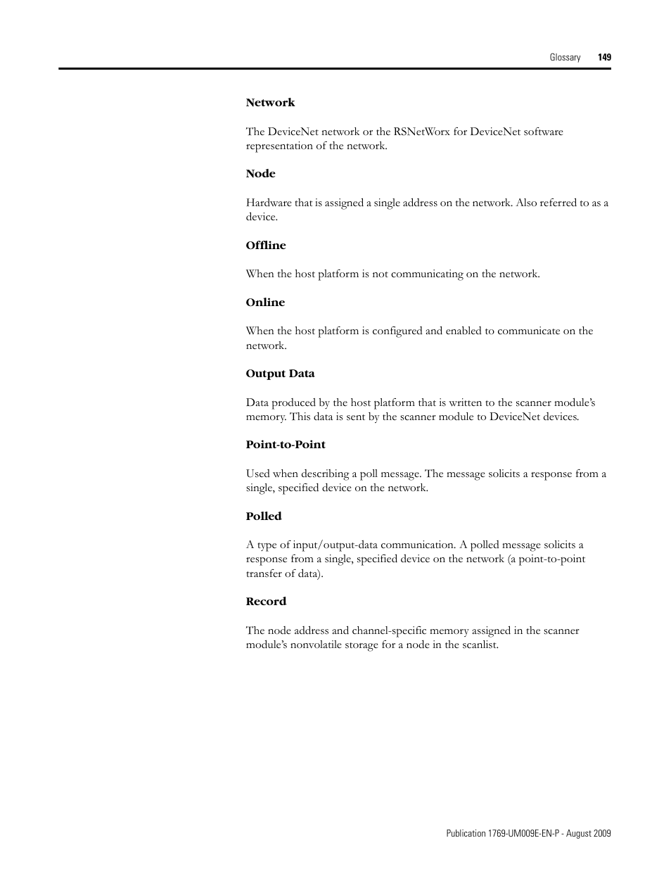 Rockwell Automation 1769-SDN Compact I/O DeviceNet Scanner Module User Manual User Manual | Page 149 / 156
