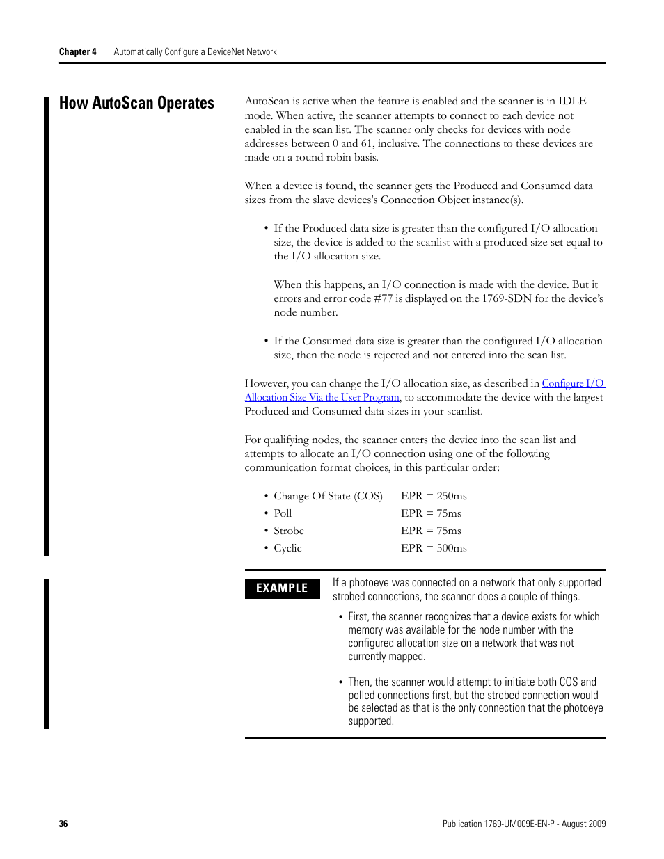 How autoscan operates | Rockwell Automation 1769-SDN Compact I/O DeviceNet Scanner Module User Manual User Manual | Page 36 / 156