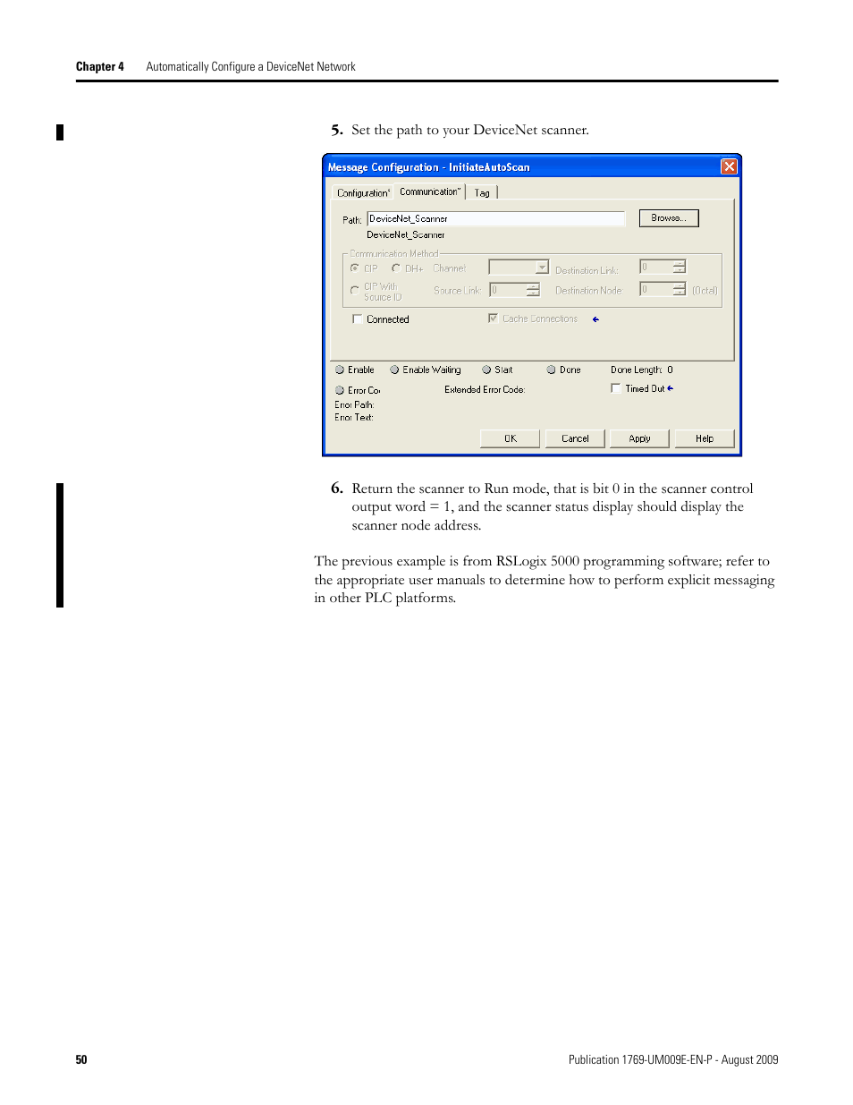 Rockwell Automation 1769-SDN Compact I/O DeviceNet Scanner Module User Manual User Manual | Page 50 / 156