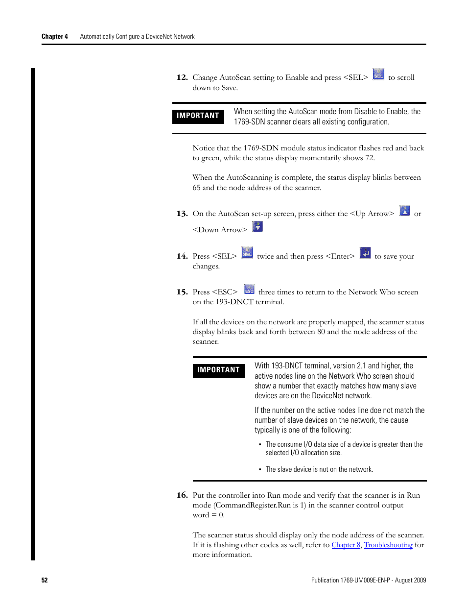 Rockwell Automation 1769-SDN Compact I/O DeviceNet Scanner Module User Manual User Manual | Page 52 / 156