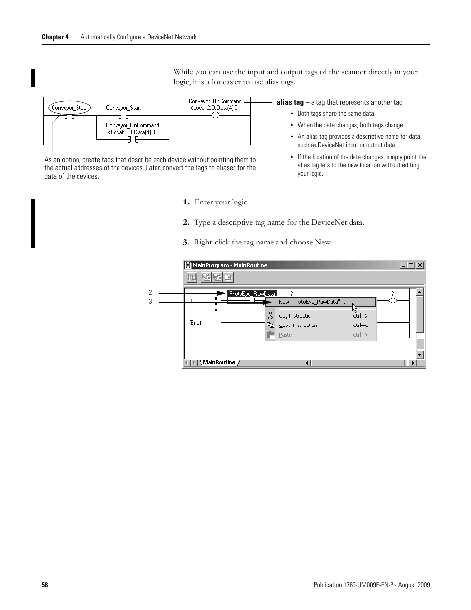 Rockwell Automation 1769-SDN Compact I/O DeviceNet Scanner Module User Manual User Manual | Page 58 / 156