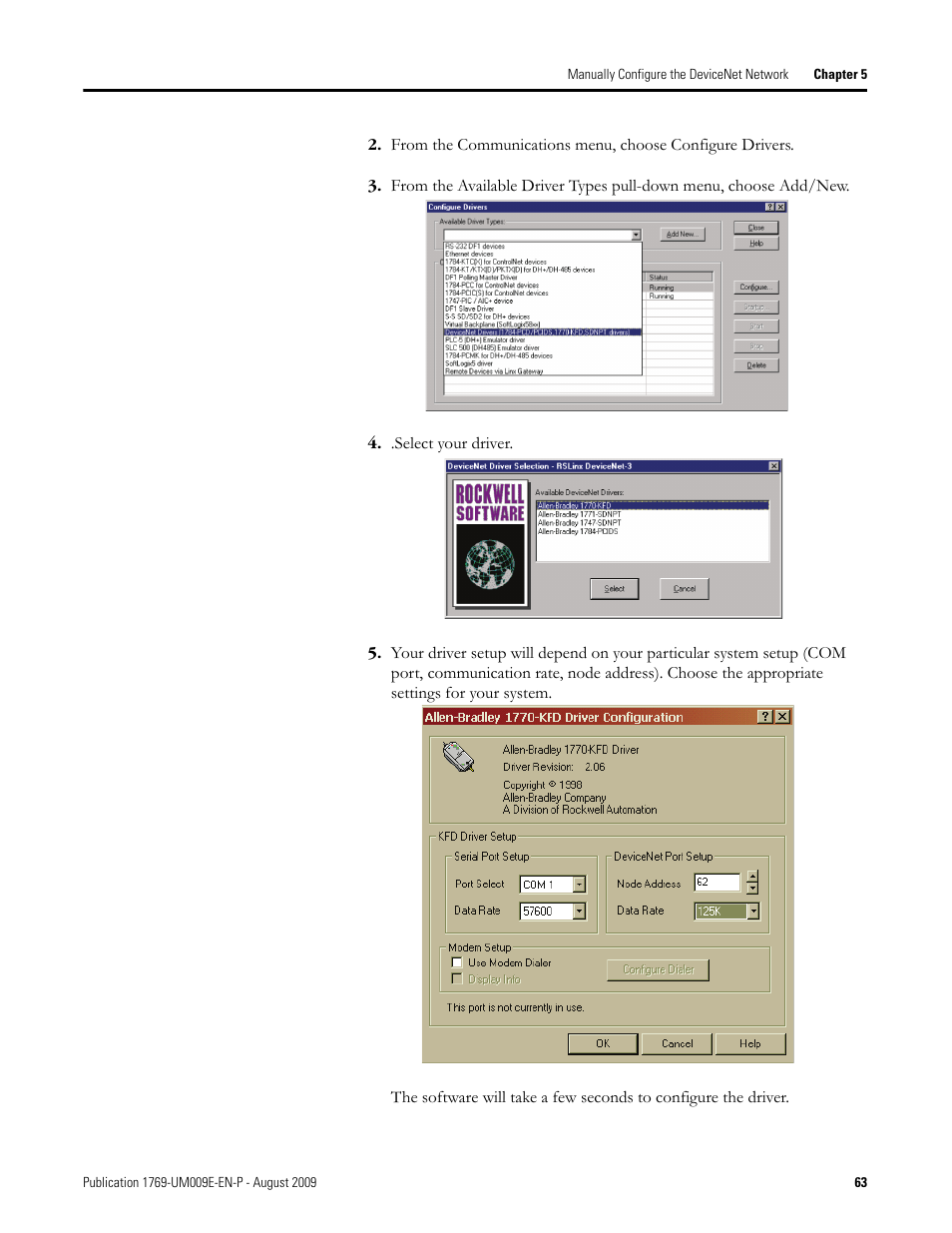 Rockwell Automation 1769-SDN Compact I/O DeviceNet Scanner Module User Manual User Manual | Page 63 / 156