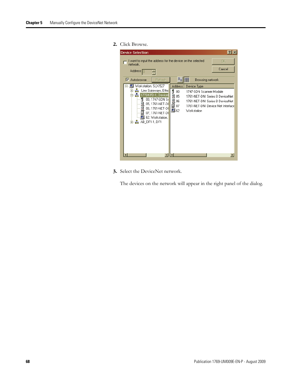 Rockwell Automation 1769-SDN Compact I/O DeviceNet Scanner Module User Manual User Manual | Page 68 / 156