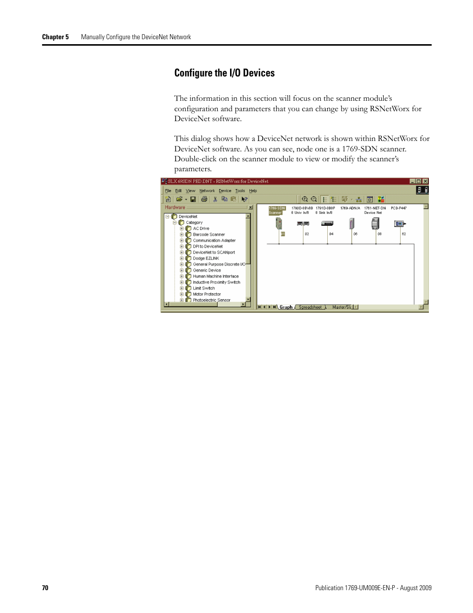 Configure the i/o devices | Rockwell Automation 1769-SDN Compact I/O DeviceNet Scanner Module User Manual User Manual | Page 70 / 156