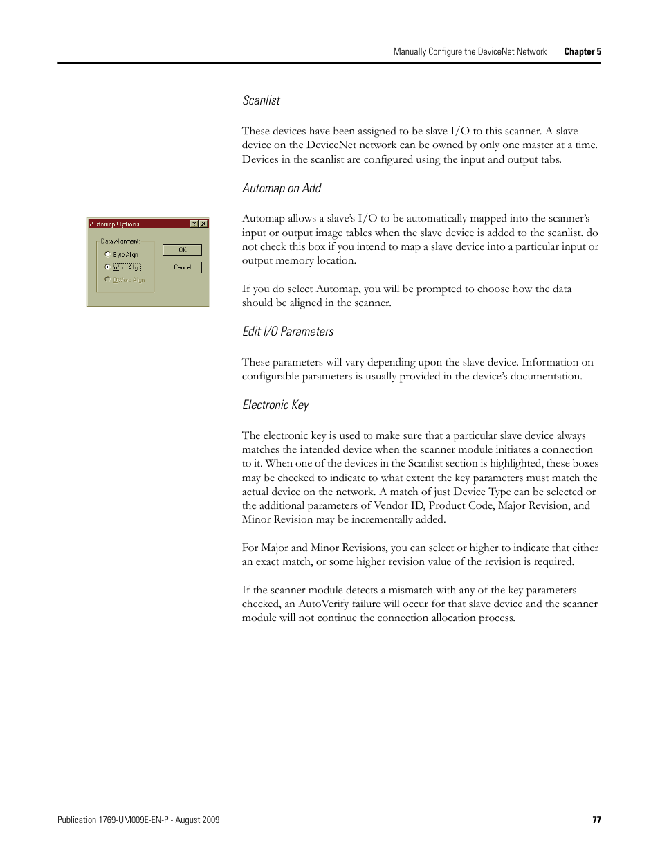 Rockwell Automation 1769-SDN Compact I/O DeviceNet Scanner Module User Manual User Manual | Page 77 / 156