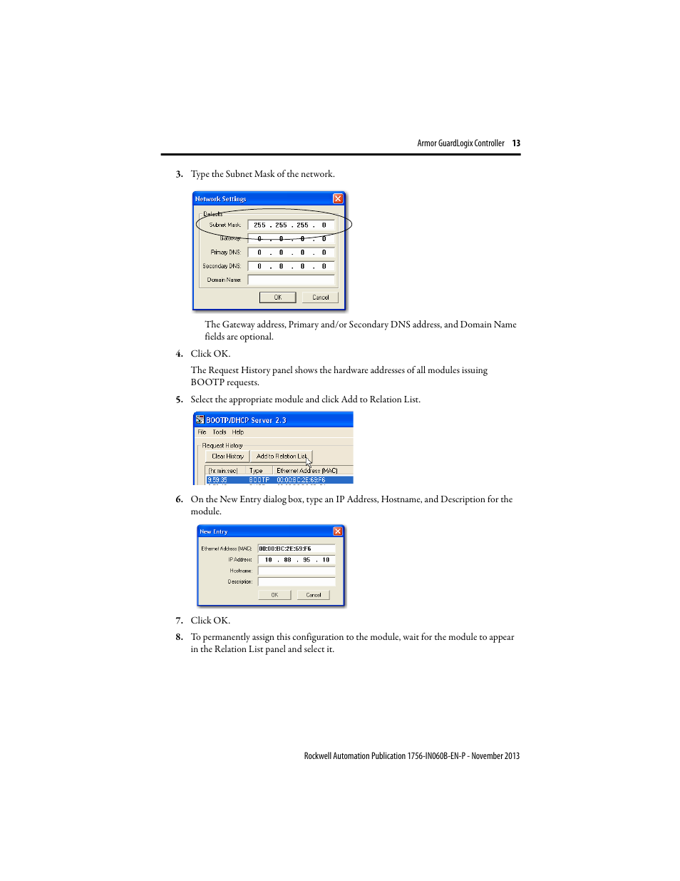 Rockwell Automation 1756-L72EROMS Armor GuardLogix Controller User Manual | Page 13 / 24