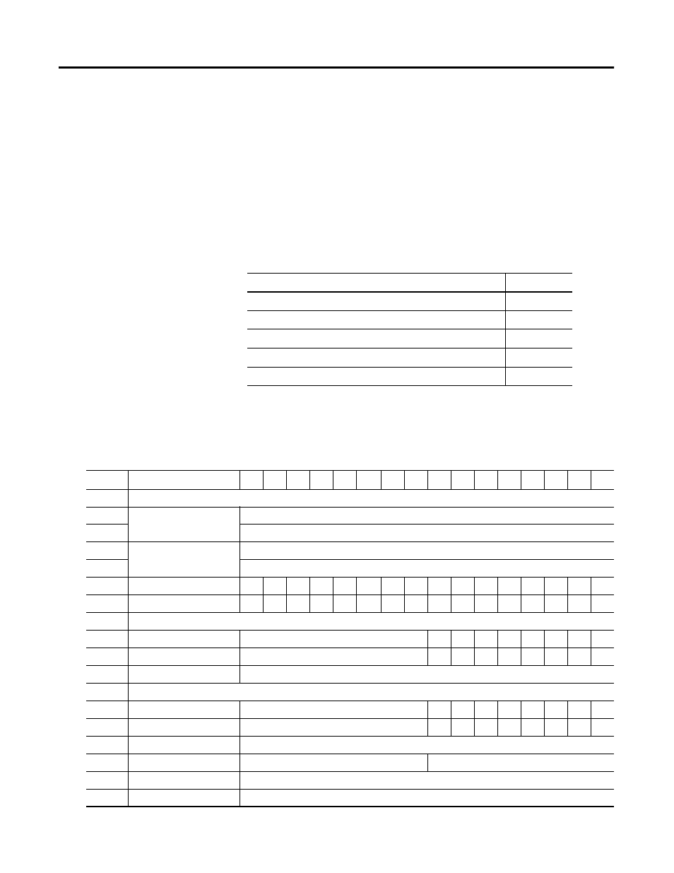 What this chapter contains, Data table, Chapter | Rockwell Automation 1734-VHSC24 Very High-Speed Counter Modules User Manual User Manual | Page 31 / 74