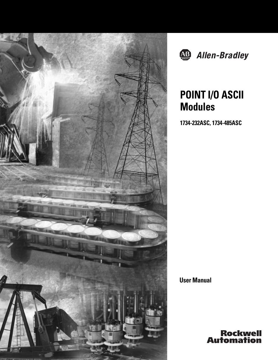 Rockwell Automation 1734-485ASC POINT I/O ASCII User Manual User Manual | 76 pages