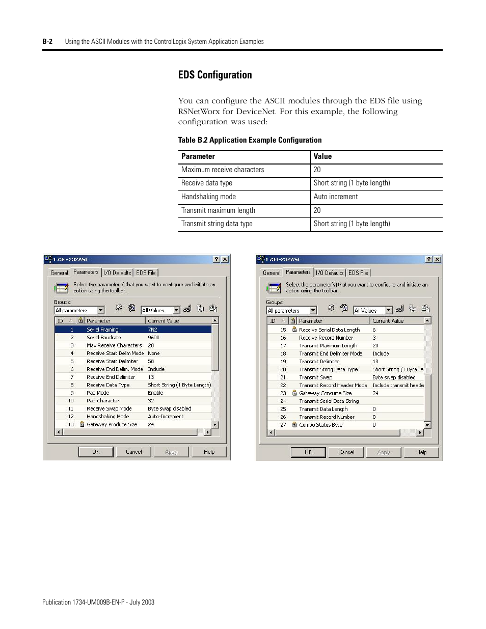 Eds configuration | Rockwell Automation 1734-485ASC POINT I/O ASCII User Manual User Manual | Page 62 / 76