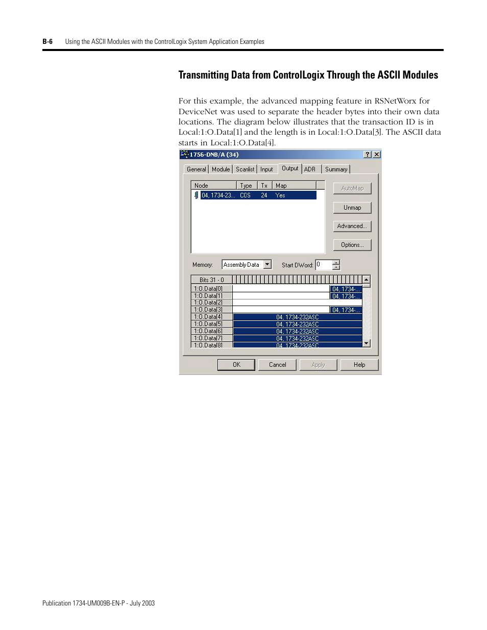 Rockwell Automation 1734-485ASC POINT I/O ASCII User Manual User Manual | Page 66 / 76