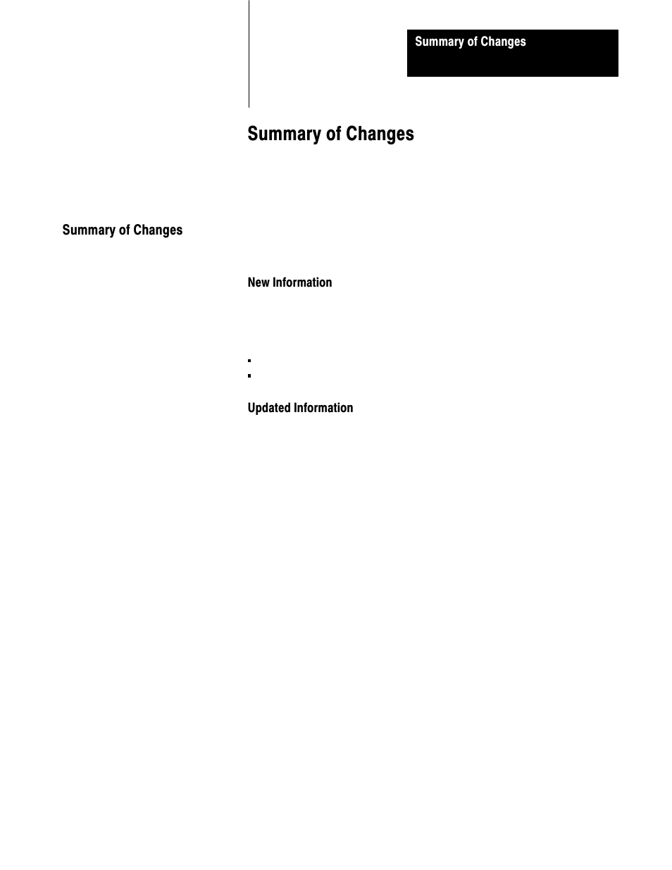 Summary of changes | Rockwell Automation 1791-XXXX ANALOG BLOCK I/O User Manual | Page 3 / 80