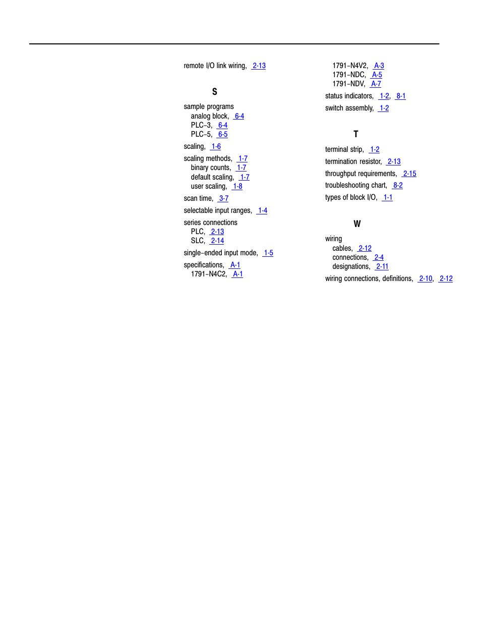 Rockwell Automation 1791-XXXX ANALOG BLOCK I/O User Manual | Page 79 / 80