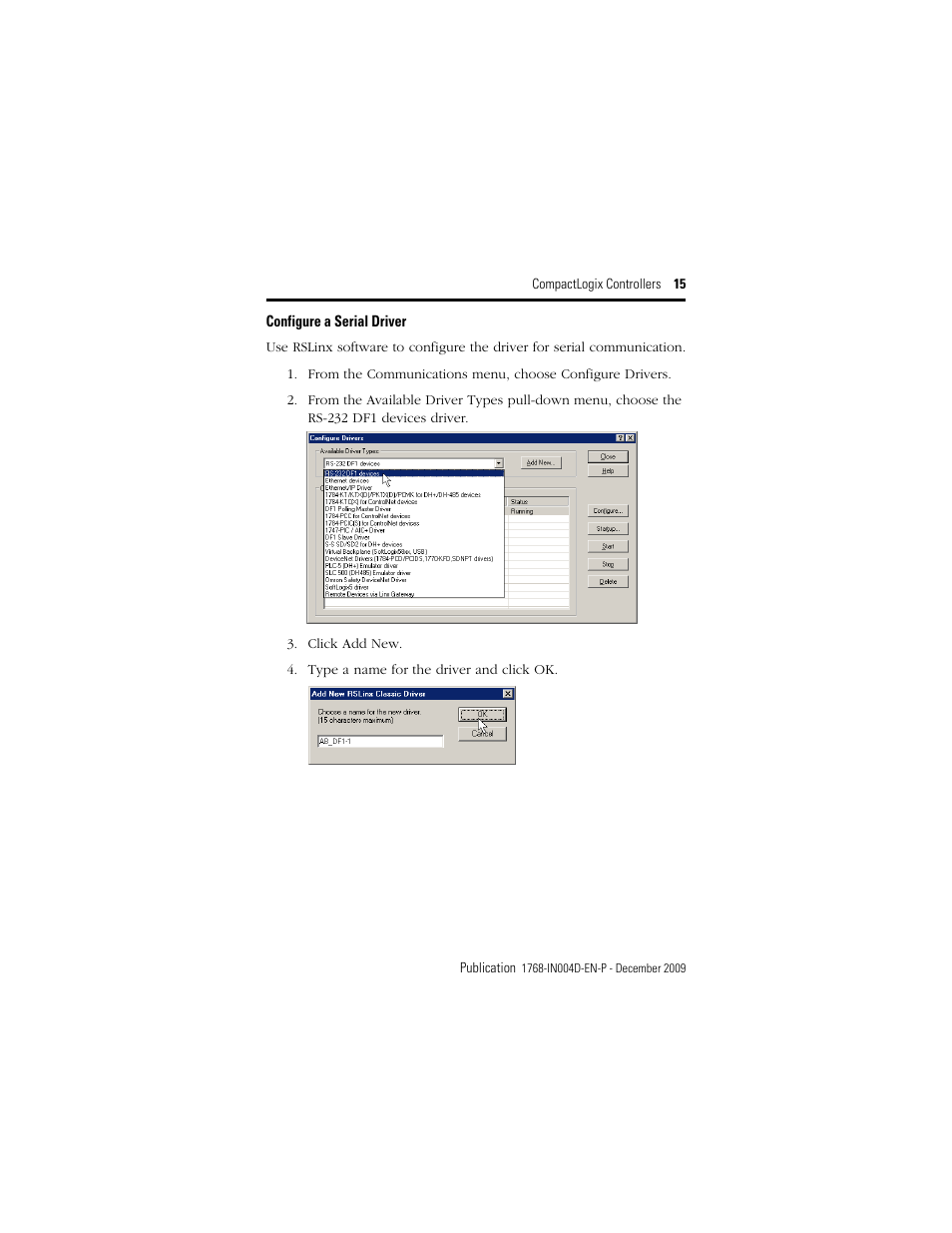 Rockwell Automation 1768-L43_L45_L43S_L45S CompactLogix Controllers Installation Instructions User Manual | Page 15 / 36