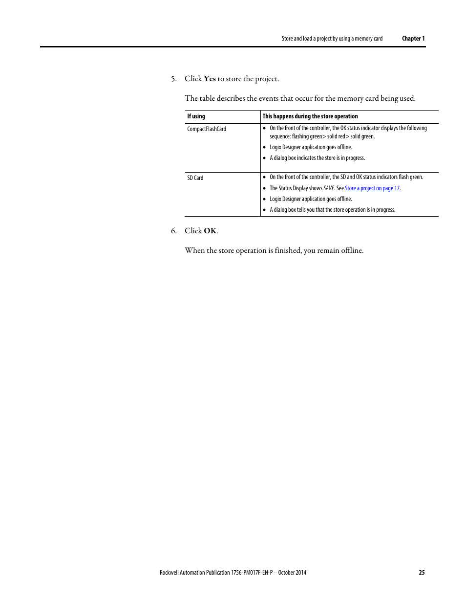 Rockwell Automation Logix5000 Controllers Nonvolatile Memory Programming Manual User Manual | Page 25 / 33