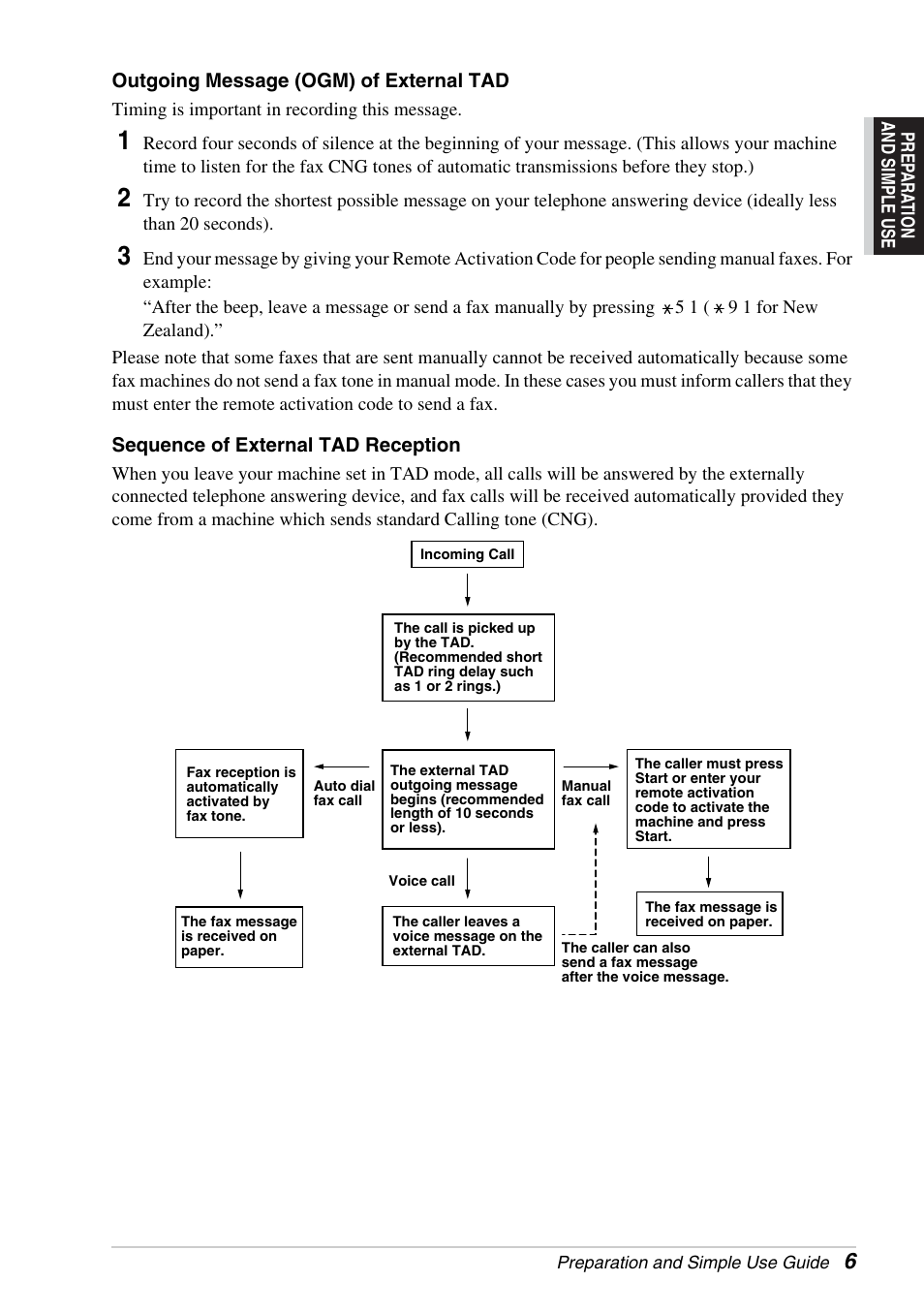 Brother FAX-1030E User Manual | Page 13 / 118