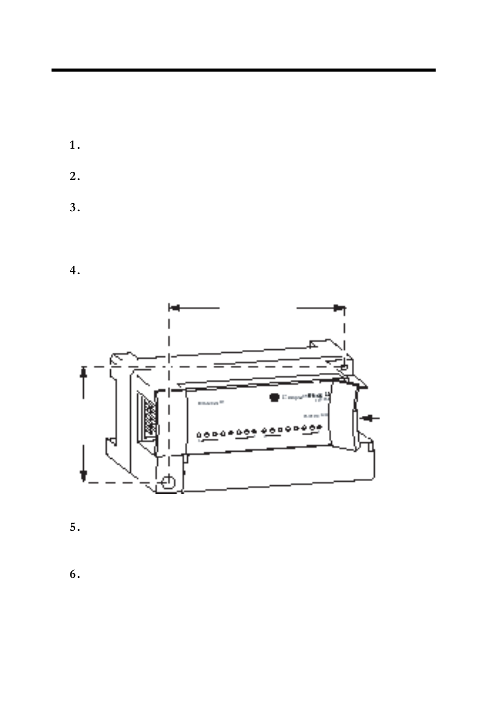 Mount on a panel | Rockwell Automation 1790D-XXXX DeviceNet Digital Base Terminal Block CompactBlock LDX I/O Series A User Manual | Page 9 / 28