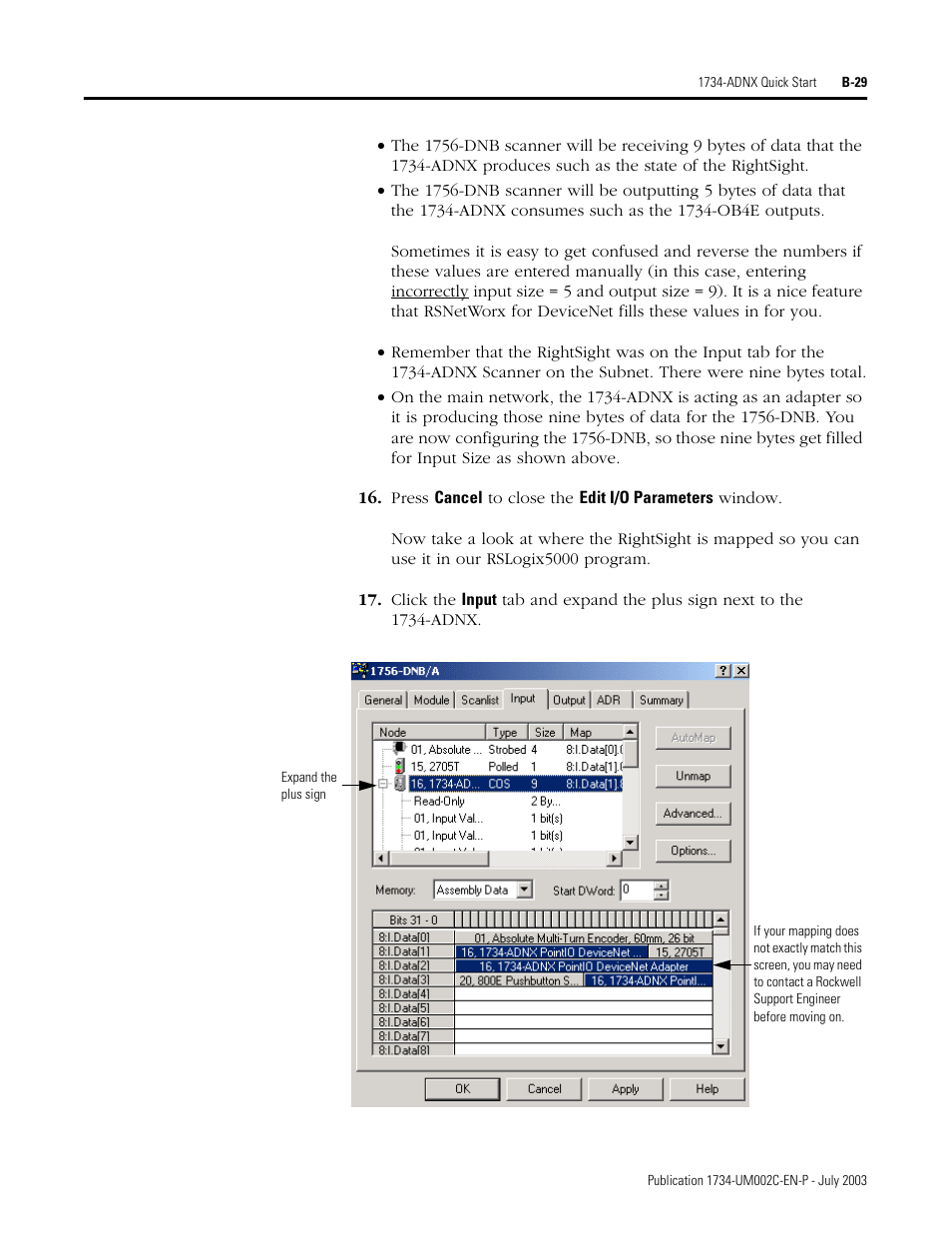 Rockwell Automation 1734-ADNX POINT I/O DeviceNet Adpater User Manual User Manual | Page 109 / 136