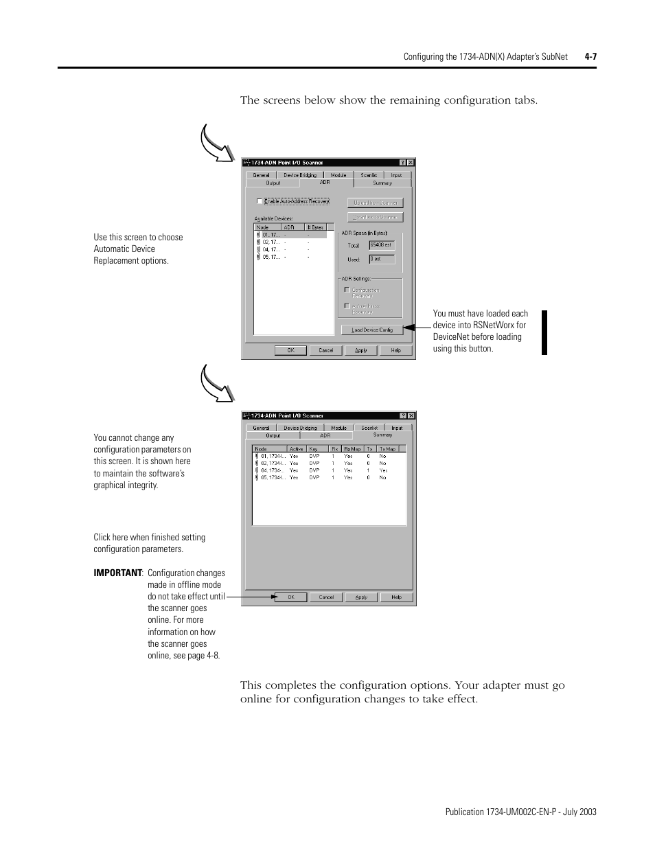 Rockwell Automation 1734-ADNX POINT I/O DeviceNet Adpater User Manual User Manual | Page 65 / 136