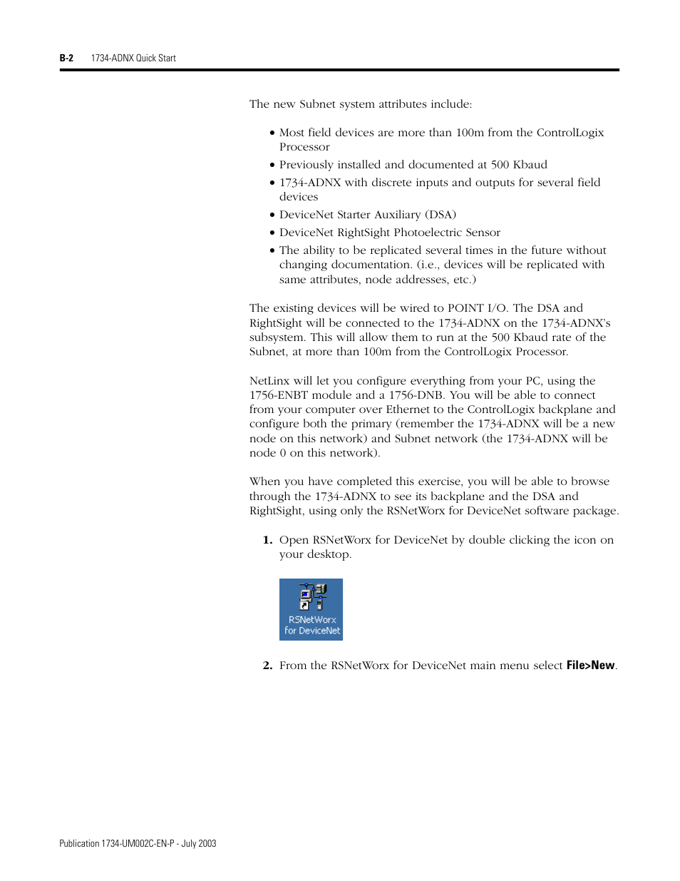 Rockwell Automation 1734-ADNX POINT I/O DeviceNet Adpater User Manual User Manual | Page 82 / 136