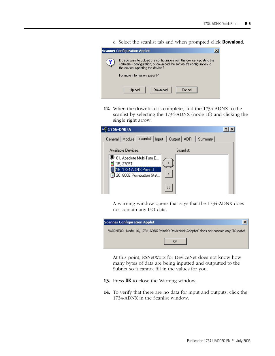 Rockwell Automation 1734-ADNX POINT I/O DeviceNet Adpater User Manual User Manual | Page 85 / 136