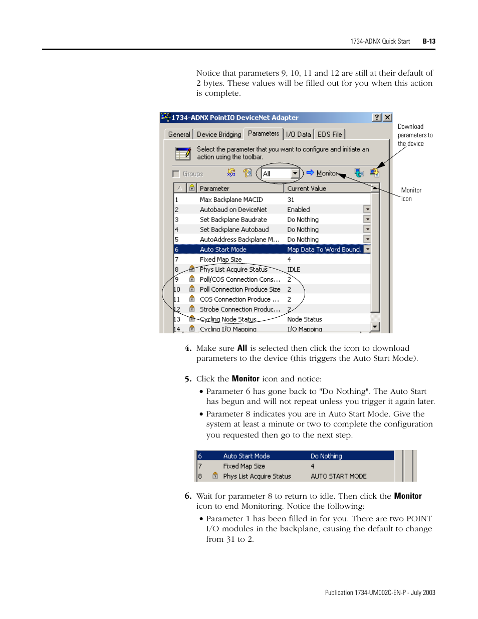 Rockwell Automation 1734-ADNX POINT I/O DeviceNet Adpater User Manual User Manual | Page 93 / 136
